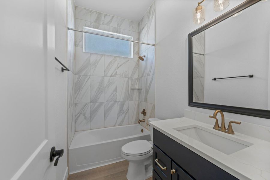 Furnished interior view inside a new home in Artavia, Conroe (Image 8).