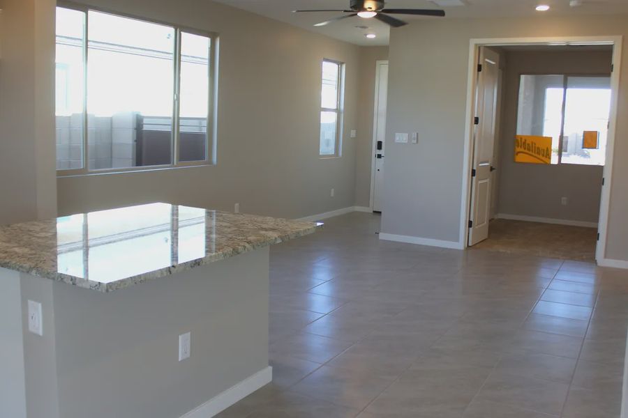 Spacious, unfurnished interior of a new home in Camilo at Santana, Yuma (Image 8).