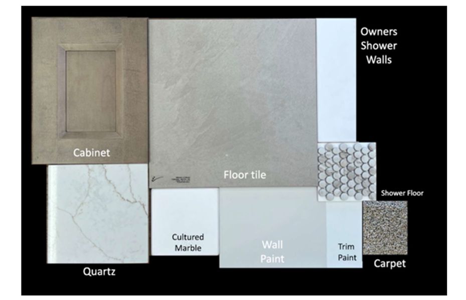 Sample of building materials used in homes in Visara, Surprise (Image 4).