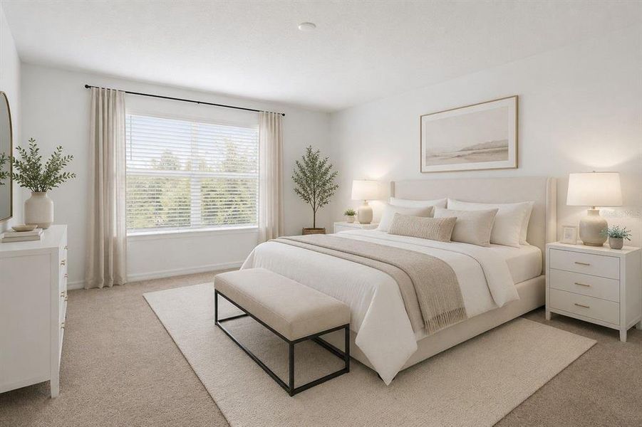Furnished interior view inside a new home in Angeline, Land O' Lakes (Image 14).