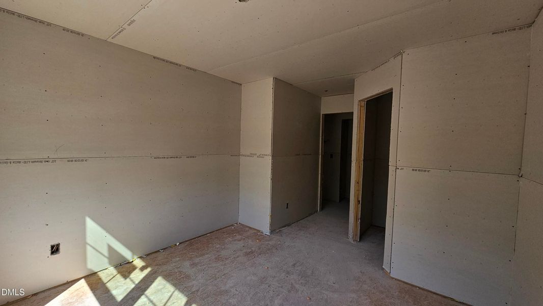 In-progress construction of a new home in Springvale, Fuquay Varina, NC (Image 48).