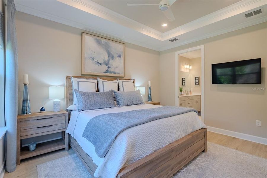 Furnished interior view inside a new home in , Wesley Chapel (Image 16). Furnished interior view inside a new home in , Wesley Chapel (Image 16).