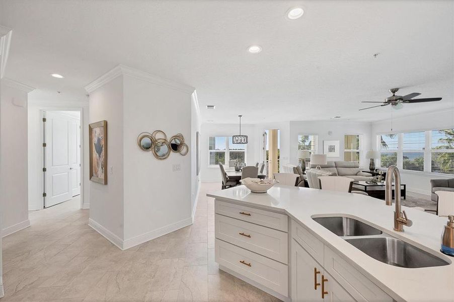 Furnished interior view inside a new home in , Bradenton (Image 9).