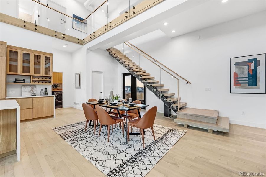 Furnished interior view inside a new home in , Superior (Image 18).