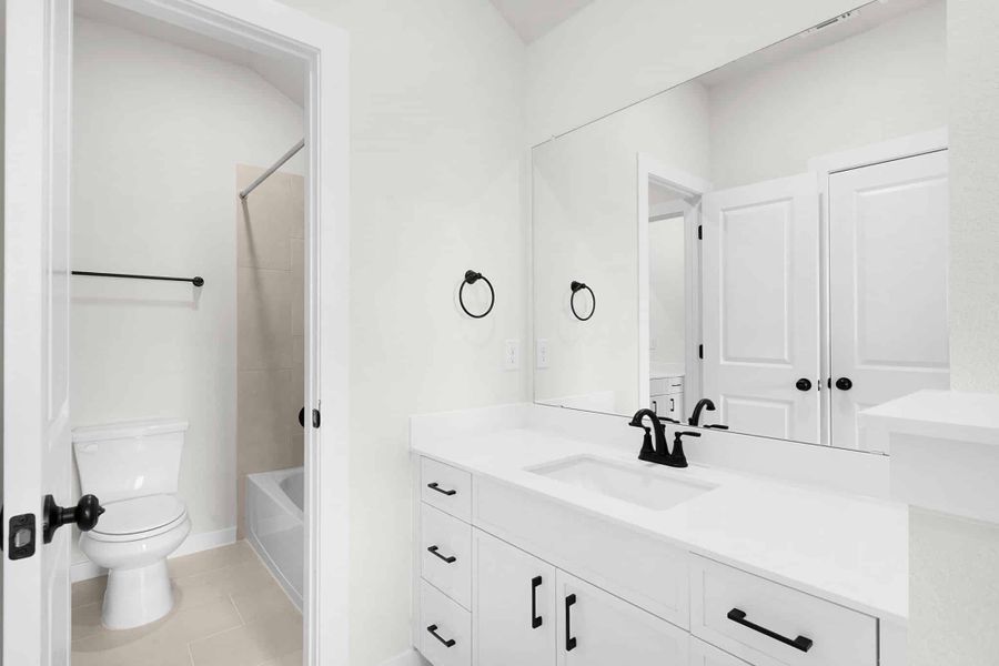 Furnished interior view inside a new home in Nolina, Georgetown (Image 10).