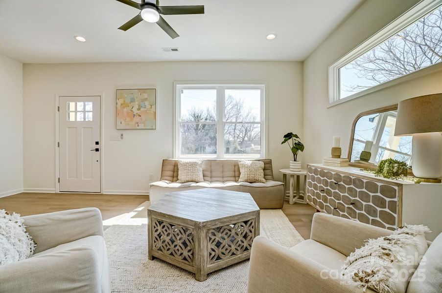 Furnished interior view inside a new home in , Lincolnton (Image 6). Furnished interior view inside a new home in , Lincolnton (Image 6).