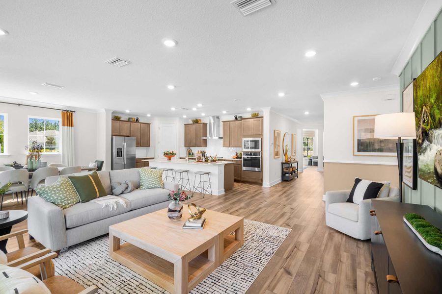 The Brasher - Family Room