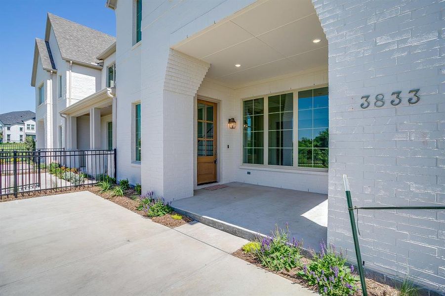 Exterior details and patio area of a home in , Fort Worth (Image 21). Exterior details and patio area of a home in , Fort Worth (Image 21).