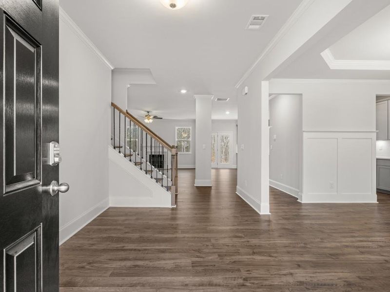 Spacious, unfurnished interior of a new home in Thalley Creek Estates, Cumming (Image 12).
