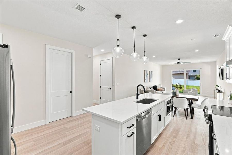Furnished interior view inside a new home in , Largo (Image 6). Furnished interior view inside a new home in , Largo (Image 6).