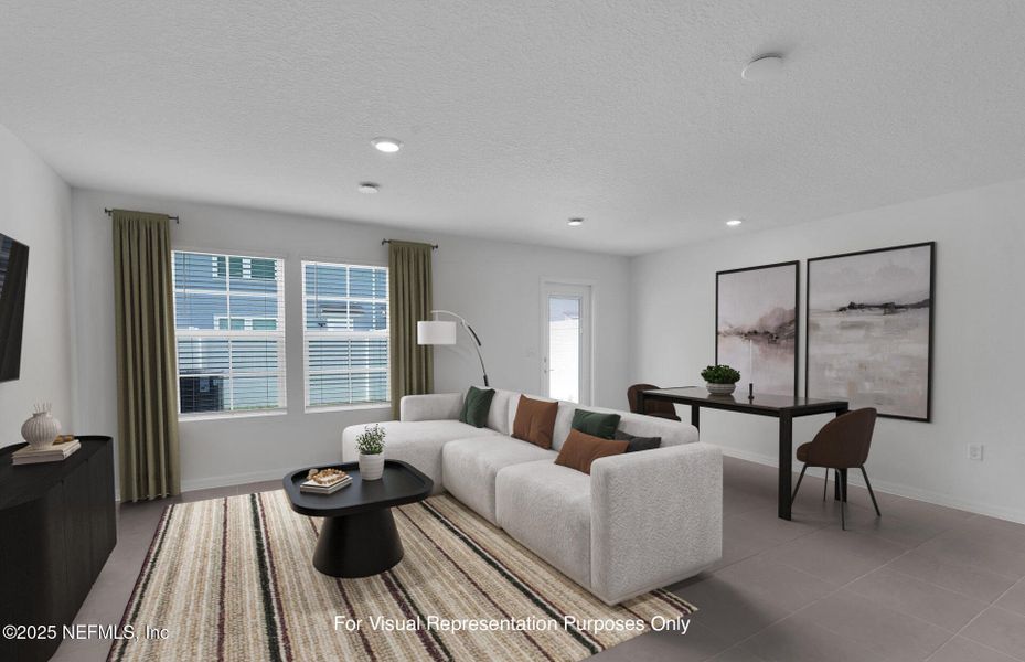 Furnished interior view inside a new home in Normandy Pines, Jacksonville (Image 7).