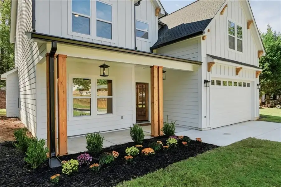 Exterior details and patio area of a home in , Austell (Image 3). Exterior details and patio area of a home in , Austell (Image 3).