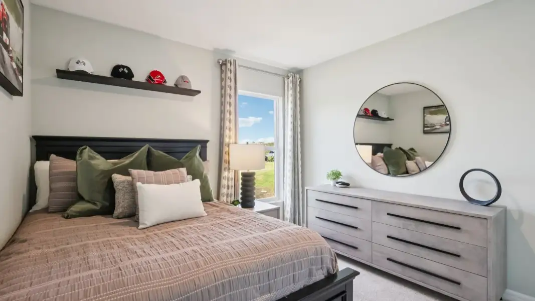 Furnished interior view inside a new home in Holloway Landing, Plant City (Image 25).