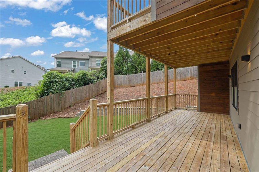 Exterior details and patio area of a home in , Buford (Image 2). Exterior details and patio area of a home in , Buford (Image 2).