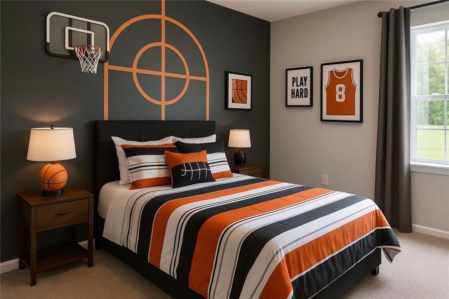 Furnished interior view inside a new home in , Commerce (Image 14).