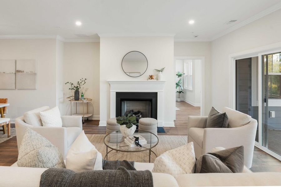 Furnished interior view inside a new home in , Charleston (Image 6).