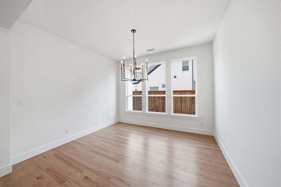 Spacious, unfurnished interior of a new home in Light Farms Graham/Reagan, Celina (Image 32).