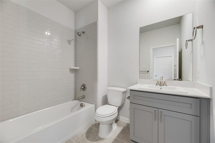 Furnished interior view inside a new home in City Point, North Richland Hills (Image 9).