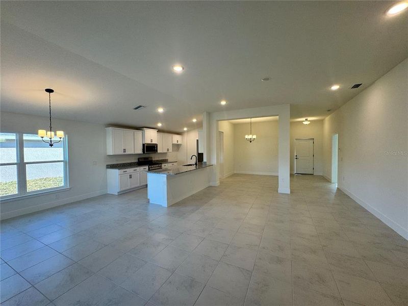 Spacious, unfurnished interior of a new home in Watercress Cove, North Port (Image 4). Spacious, unfurnished interior of a new home in Watercress Cove, North Port (Image 4).