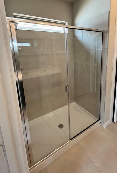 Walk-in Shower in Primary Bath Walk-in Shower in Primary Bath