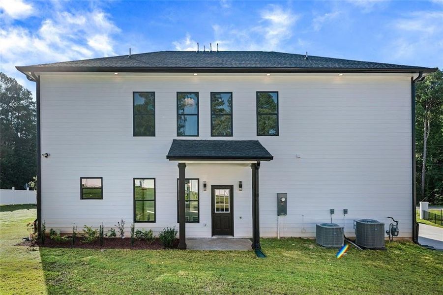 Exterior details and patio area of a home in , Grayson (Image 31).