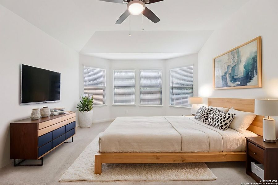 Furnished interior view inside a new home in Remington Ranch, San Antonio (Image 12). Furnished interior view inside a new home in Remington Ranch, San Antonio (Image 12).