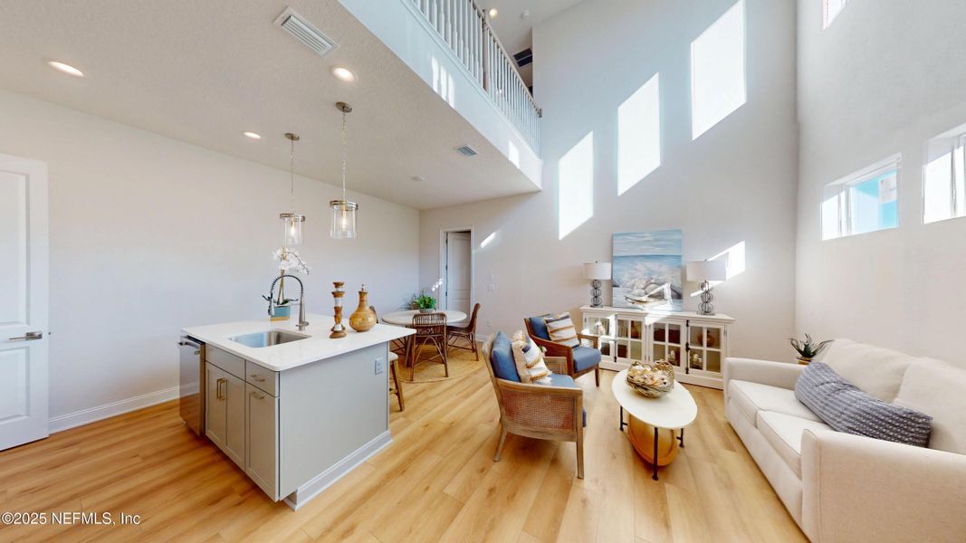 Furnished interior view inside a new home in , Ponte Vedra (Image 10). Furnished interior view inside a new home in , Ponte Vedra (Image 10).