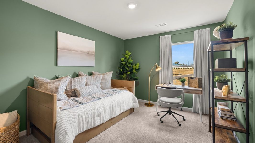 Representative furnished interior of a home built from the Salisbury by D.R. Horton in Hughes Court, Dawsonville (Image 43).