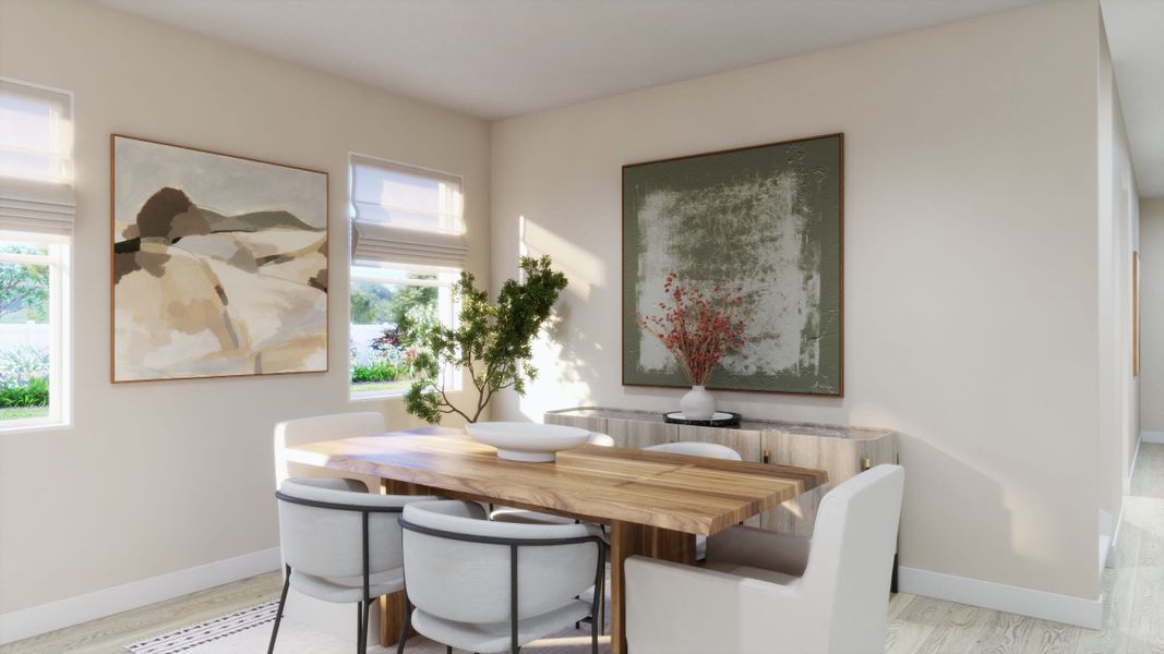 Dining Room | Acacia | Oakview | New Homes in Apopka, FL | Landsea Homes