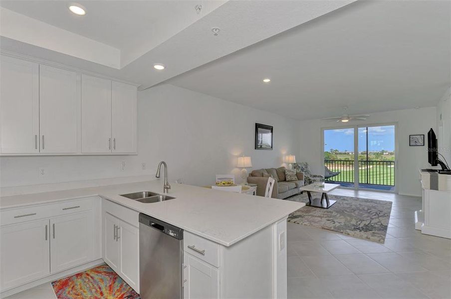 Furnished interior view inside a new home in , Venice (Image 22).