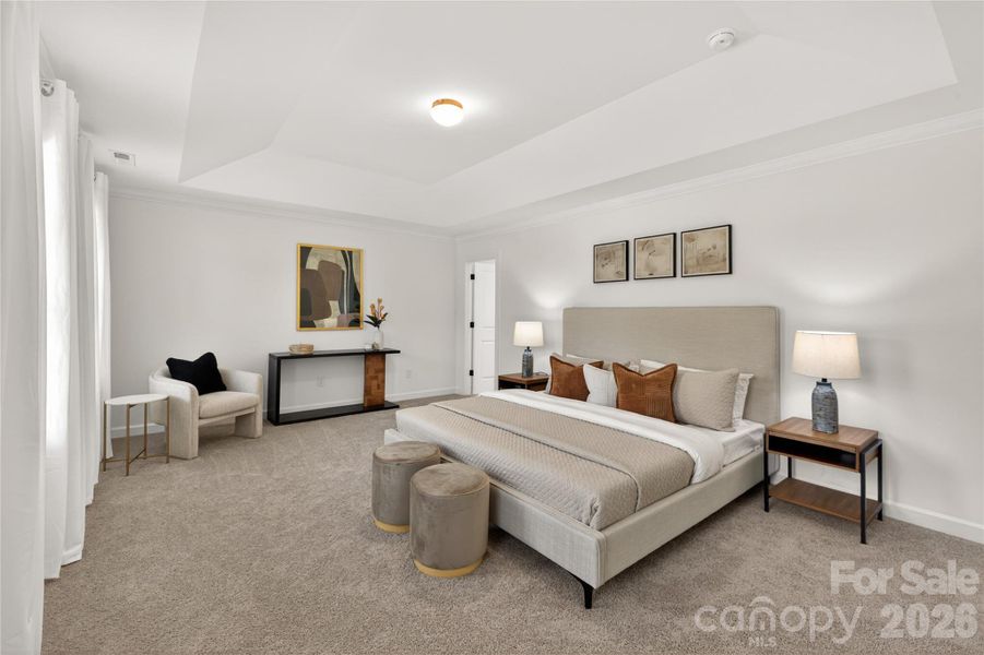 Furnished interior view inside a new home in , Troutman (Image 12).