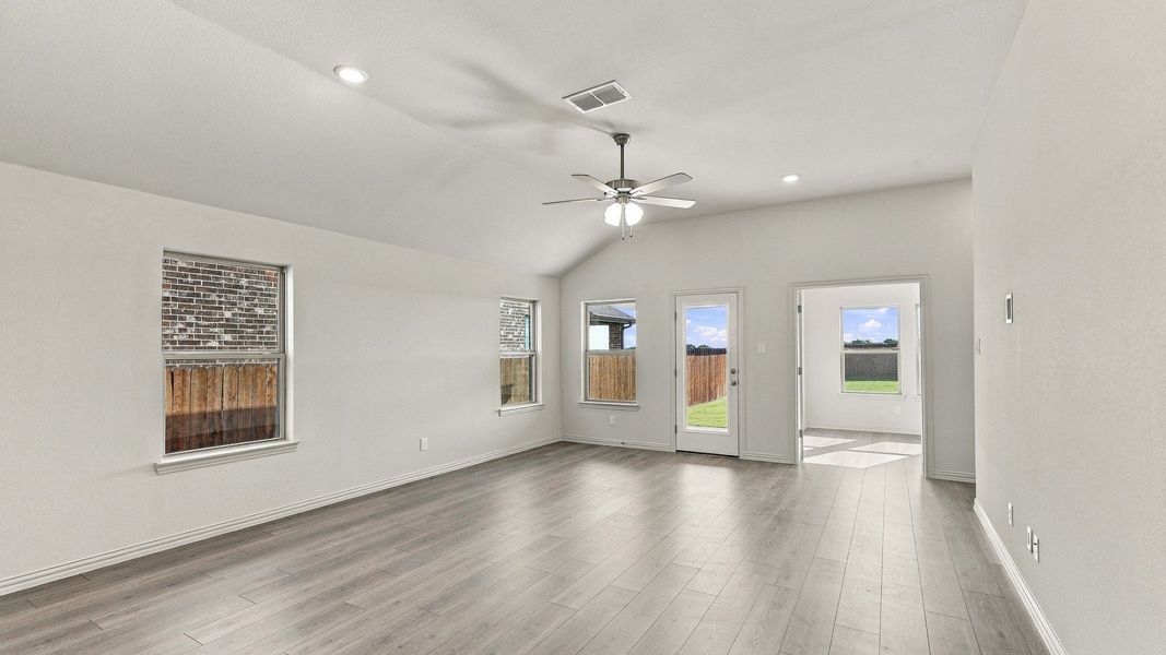 Furnished interior view inside a new home in The Oaks, Red Oak (Image 7).