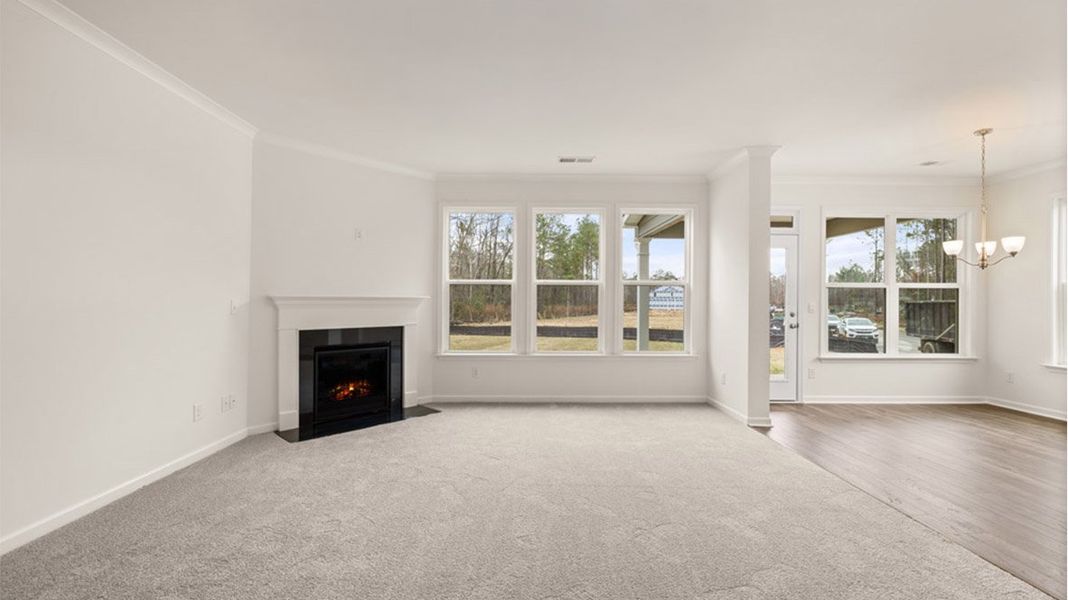 Spacious, unfurnished interior of a new home in Wildwood, Covington (Image 47).