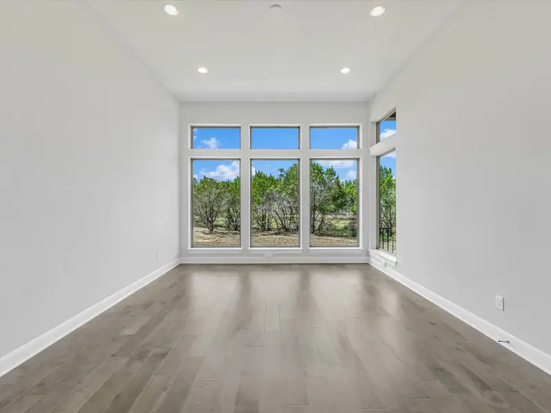 Representative unfurnished interior of a home built from the Santa Monica by Giddens Homes in Clearwater Ranch, Liberty Hill (Image 37). Representative unfurnished interior of a home built from the Santa Monica by Giddens Homes in Clearwater Ranch, Liberty Hill (Image 37).