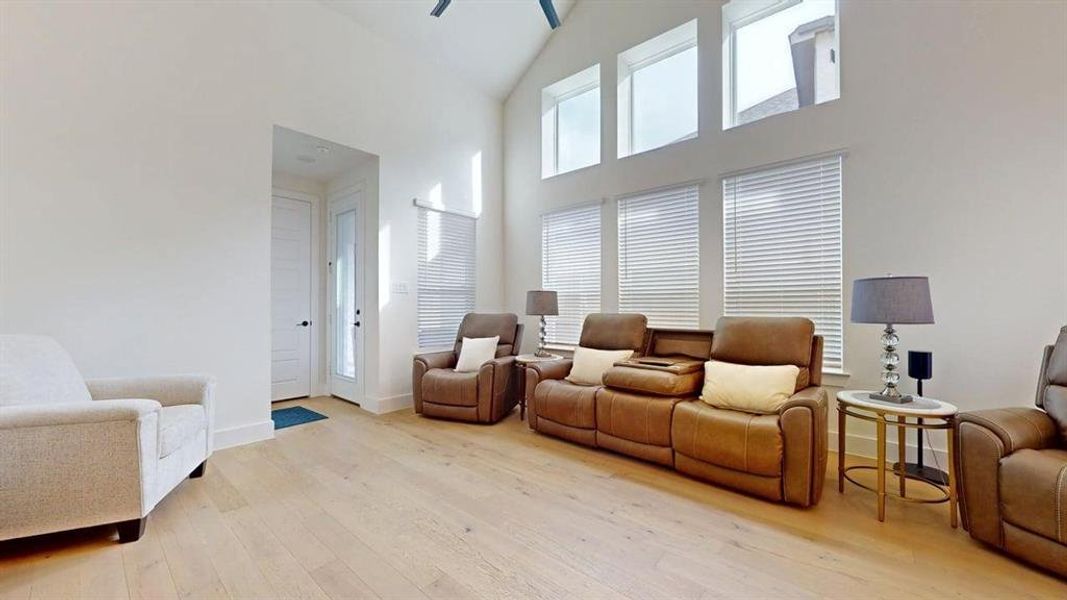 Furnished interior view inside a new home in Pecan Square: 40ft. lots, Northlake (Image 6).