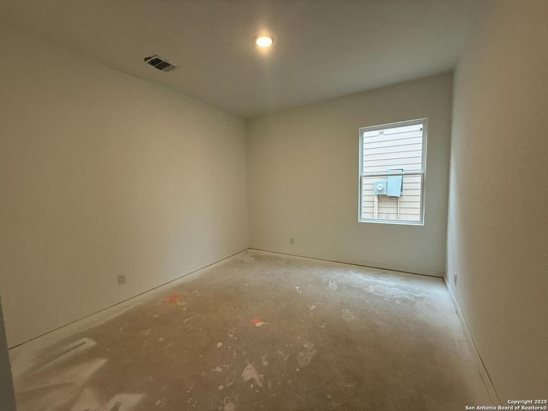 In-progress construction of a new home in Meadows at Hennersby Hollow 40's, San Antonio, TX (Image 24).