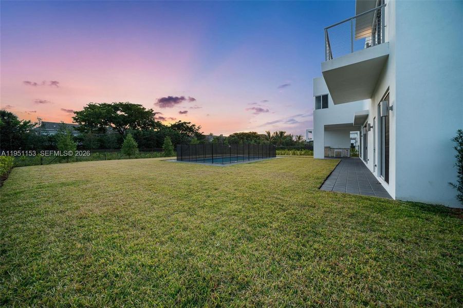 Exterior details and patio area of a home in , Weston (Image 28).