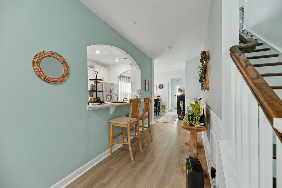 Furnished interior view inside a new home in Six Oaks, Summerville (Image 7).