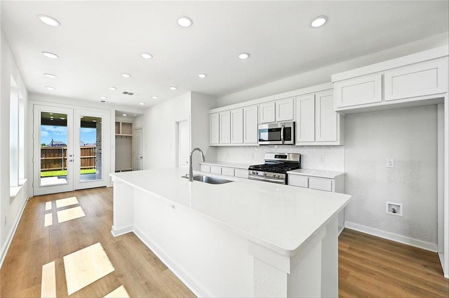 Furnished interior view inside a new home in Talia, Mesquite (Image 8).