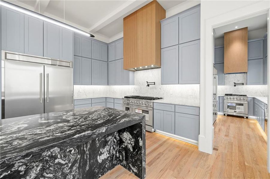 Furnished interior view inside a new home in , Milton (Image 19).