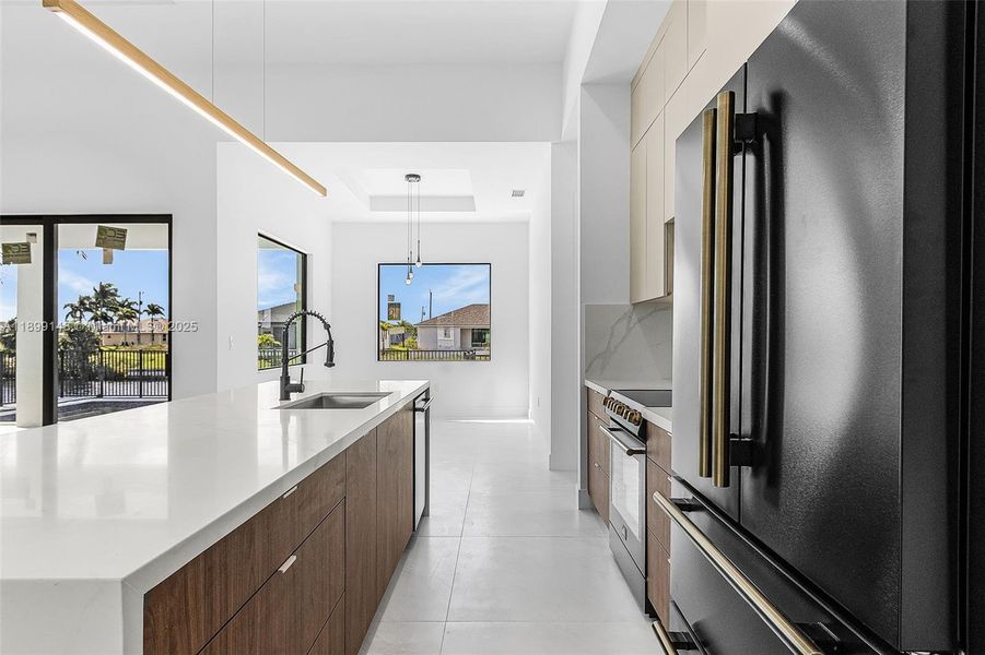 Furnished interior view inside a new home in , Cape Coral (Image 4). Furnished interior view inside a new home in , Cape Coral (Image 4).