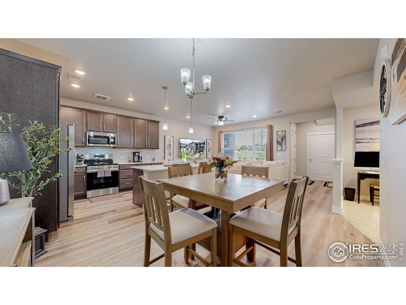 Furnished interior view inside a new home in Wilder at Timnath Ranch, Timnath (Image 23).