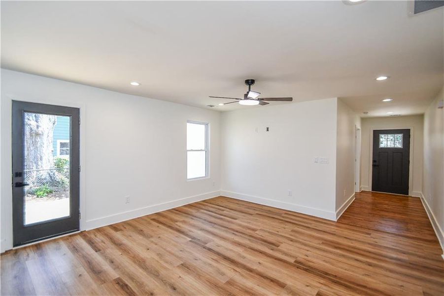 Spacious, unfurnished interior of a new home in , Atlanta (Image 42).
