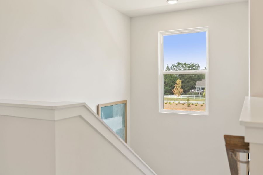 A couple of windows in a room. A couple of windows in a room.