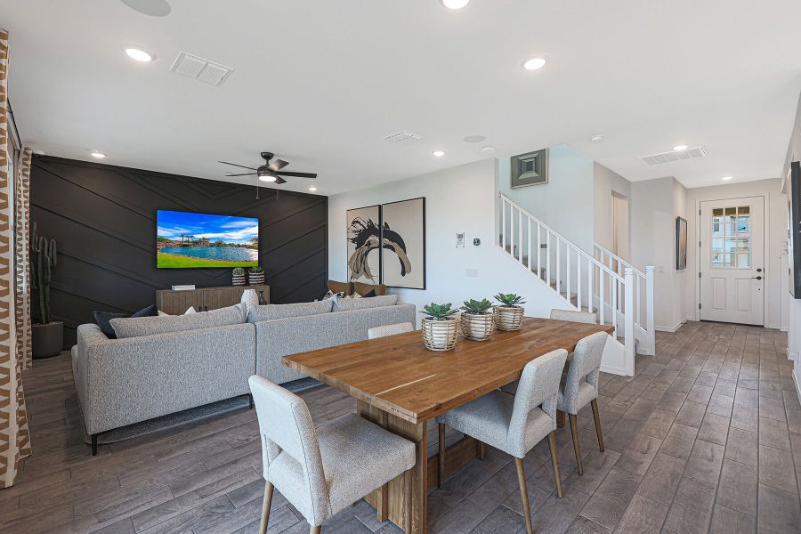Representative furnished interior of a home built from the Sienna by Mattamy Homes in Empire Pointe, Queen Creek (Image 19).