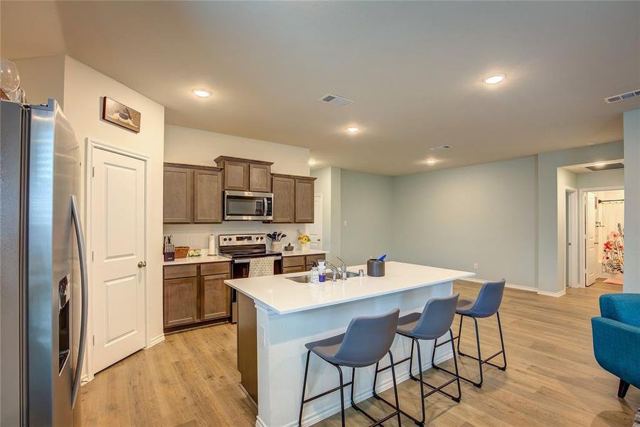Furnished interior view inside a new home in , Crandall (Image 6). Furnished interior view inside a new home in , Crandall (Image 6).