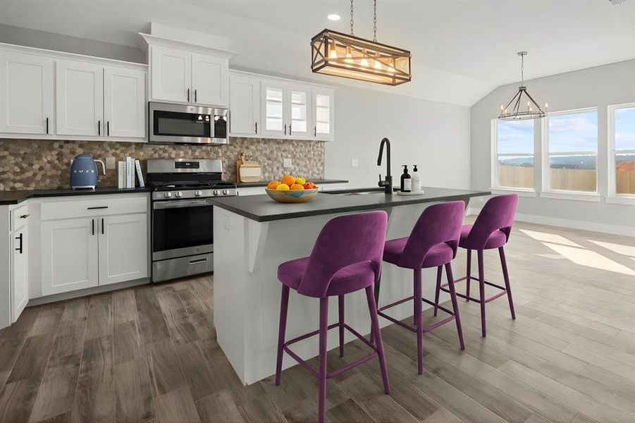 Furnished interior view inside a new home in , Lindale (Image 11).