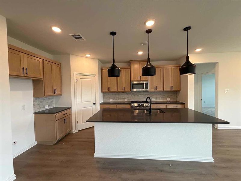 Furnished interior view inside a new home in Gateway Parks, Forney (Image 4).