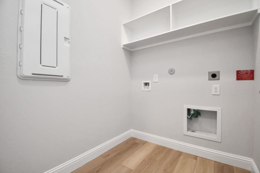 Spacious, unfurnished interior of a new home in Timber Hollow, Magnolia (Image 16). Spacious, unfurnished interior of a new home in Timber Hollow, Magnolia (Image 16).