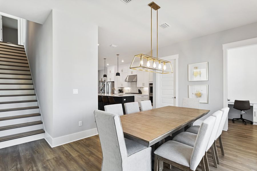 Representative furnished interior of a home built from the The Heron 20 by Brock Built in Twin Palms, Inlet Beach (Image 41).